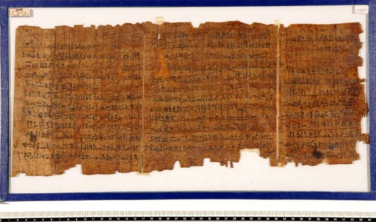 Papyrus Leiden I 343 + I 345 — Deutsch