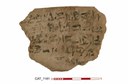 Ostracon Deir el-Medineh 1181